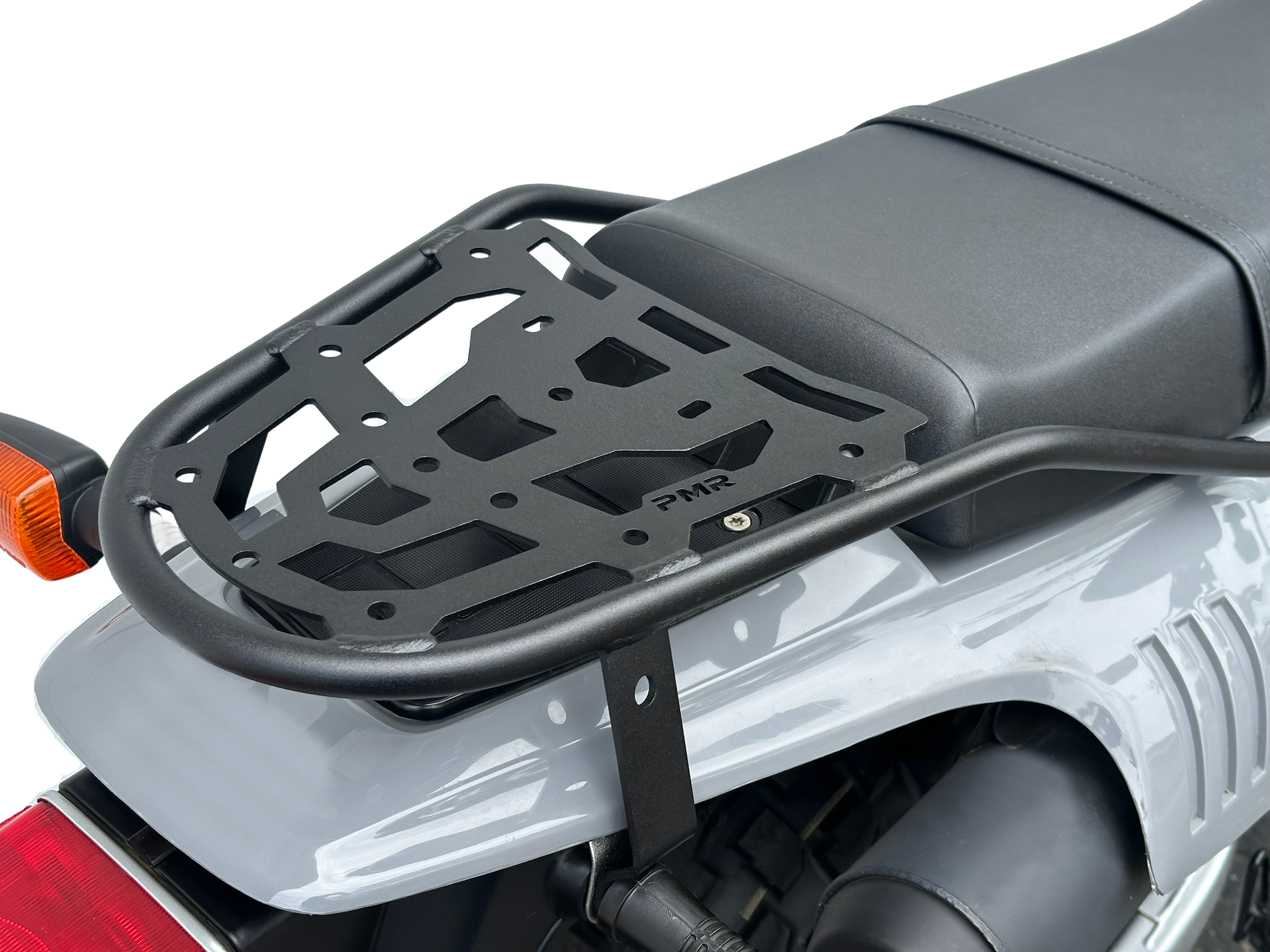 Yamaha TW200 rear luggage rack logo2