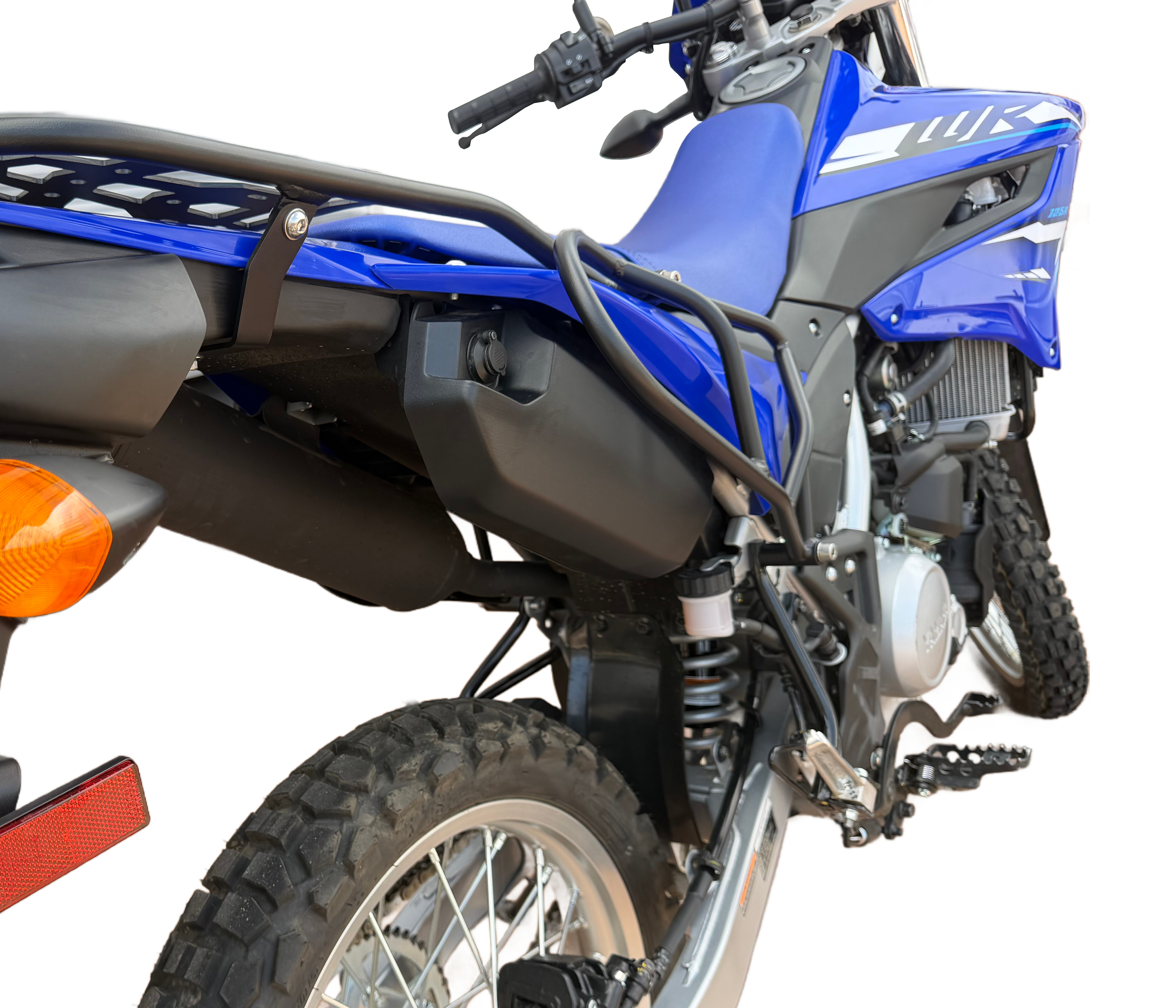 WR125r side luggage racks 1