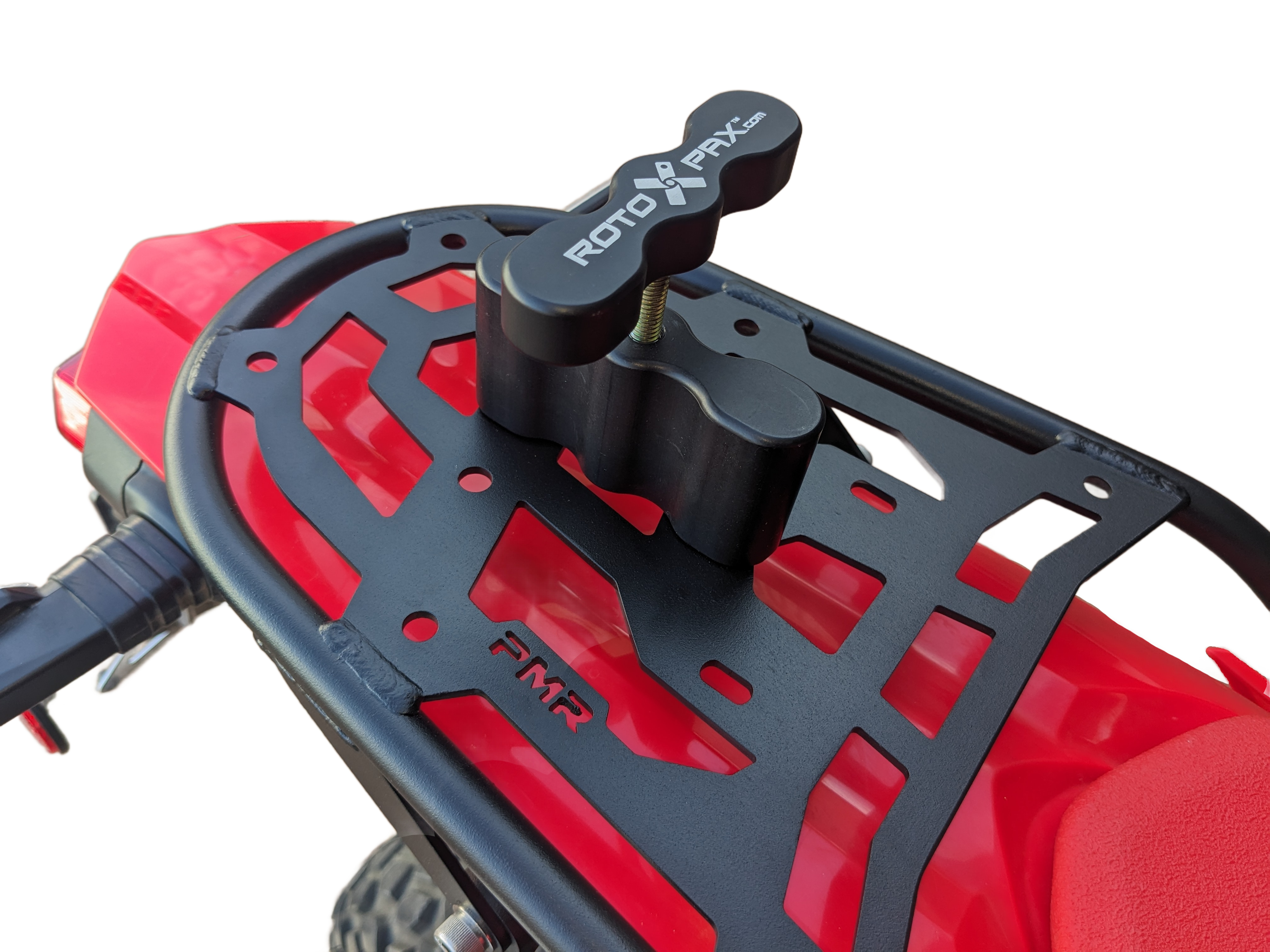 crf450l rear luggage rack rotopax mount